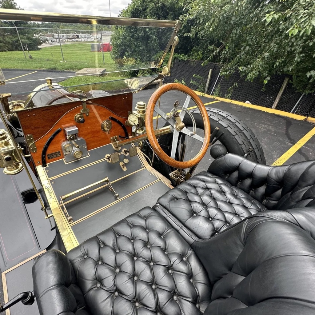 Bringatrailer's tweet photo. A Titanic-era car that still hasn't let go.

This 1912 Simplex Model 38 is one of ~200 cars built by the Simplex Automobile Company. Power is provided by a 485ci T-head inline-four paired with a four-speed manual. It's listed now on BaT: https://t.co/wXDAowLTxI https://t.co/GeL3UdarT8