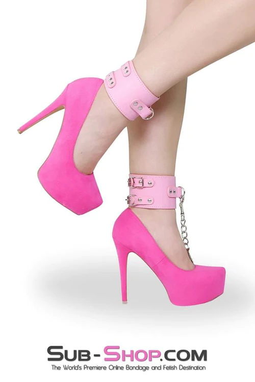 SubshopOfficial's tweet photo. Who wouldn't be happy in a set of cuffs as irresistibly sweet and cute as this? You'll be the life of the bondage party in our exclusive Glam Girl Double Strap. 💥 

📌8969DL Glam Girl Double Strap Pink Ankle Cuffs
🛒 https://t.co/QAV6Pci772
 
#spanking #bdsmcommunity https://t.co/y2gRLqZuL2