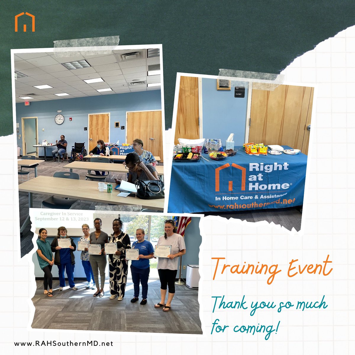 rahsouthernmd's tweet image. 👉🏻Take a look at some pictures of the Caregiver In-Service that went through this Tuesday ‼️ 😍

👉🏻Our amazing team member Liza, welcomed all our caregivers and they had a blast! We love seeing our caregiver&apos;s faces and sharing training with them! ❤️

#caregiver #inservice