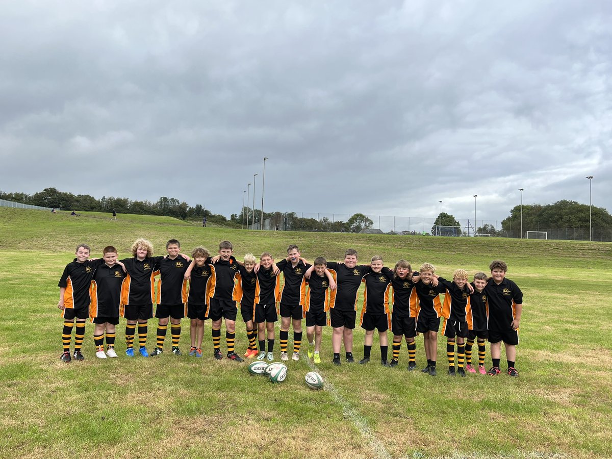 What a great way to finish the Week!🙌🏼

YEAR 7 RUGBY PLAYED THEIR 1st GAME!

17 Boys played 1st game for School
14 Boys played 1st game EVER!!

Awesome efforts lads, huge thank you for turning out today &amp; playing!!

Try Scorers - Ioan H🏉 &amp; Evan H🏉
#MOTM - IH | #ManOrSteel - EH