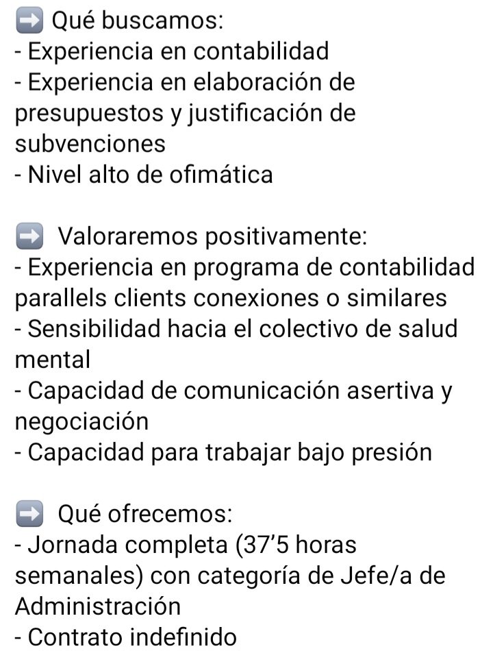 SaludMentalVAL's tweet photo. ¡En #ASIEM busca personal!

Abrimos plazo para cubrir una plaza de Jefe/a de Administración de la entidad. ¡Envíanos tu CV a 📧administracion@asiem.org hasta 5 de octubre si te interesa!

Más info ⬇️⬇️⬇️

https://t.co/sXFJp9xWJi https://t.co/0Dde4zXtjs