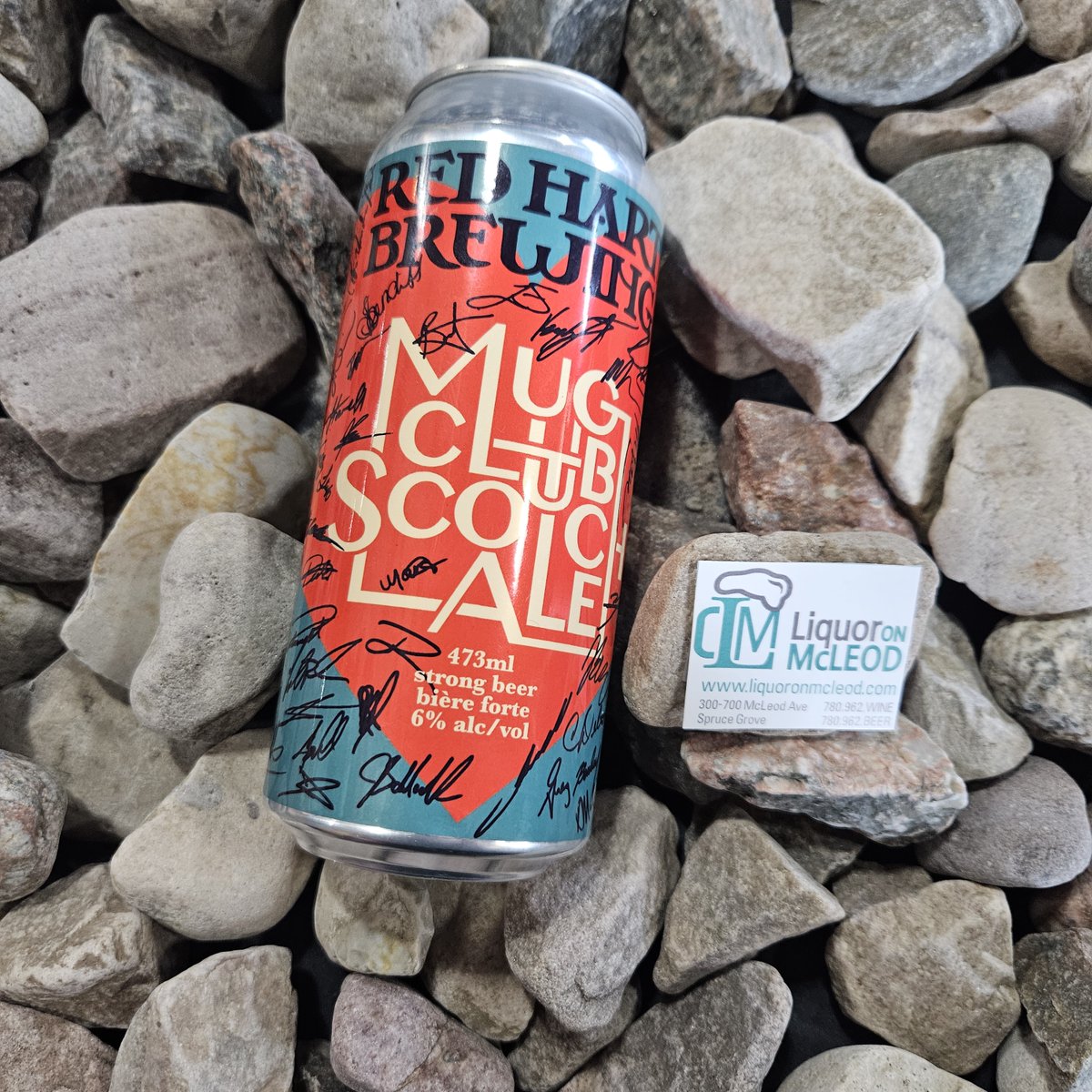 <a href="/RedHartBrewing/">RedHartBrewing</a> Mug Club Scotch Ale is a delightfully malty, caramelly, and rich brew!

3redhartbrewing #abbeer #sprucegrove #stonyplain #liquoronmcleod