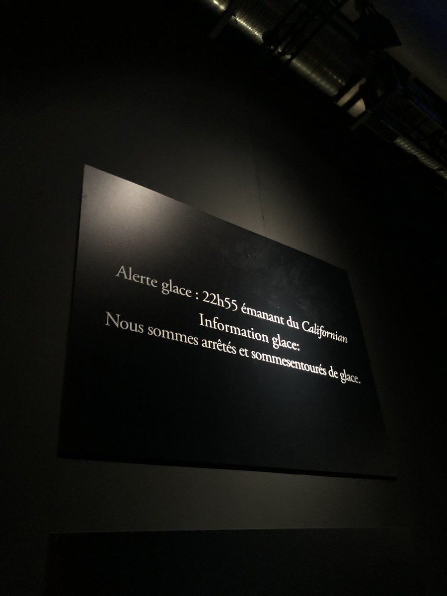 MelLaurencon's tweet photo. Unpopular opinion de l'#ExpoTitanic 

Flux de visiteurs mal gérés, audio-guide faisant doublon avec les cartels, eux-mêmes remplis de fautes d'orthographe/typographie, données scientifiques inconstantes, incarnation d'un passager pour jouer à "es-tu vivant ou mort"

C'est un non https://t.co/pMVOCvFerO