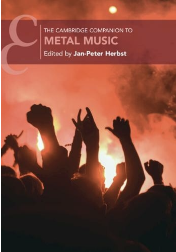I've written a chapter on battle jackets for this new volume 'The Cambridge Companion to Metal Music' published today by <a href="/CambridgeUP/">Cambridge University Press</a>  edited by <a href="/JanHerbstMusic/">Jan Herbst</a> 

#metalstudies
#cambridgecompaniontometalmusic
#battlejacket
#battlevest
