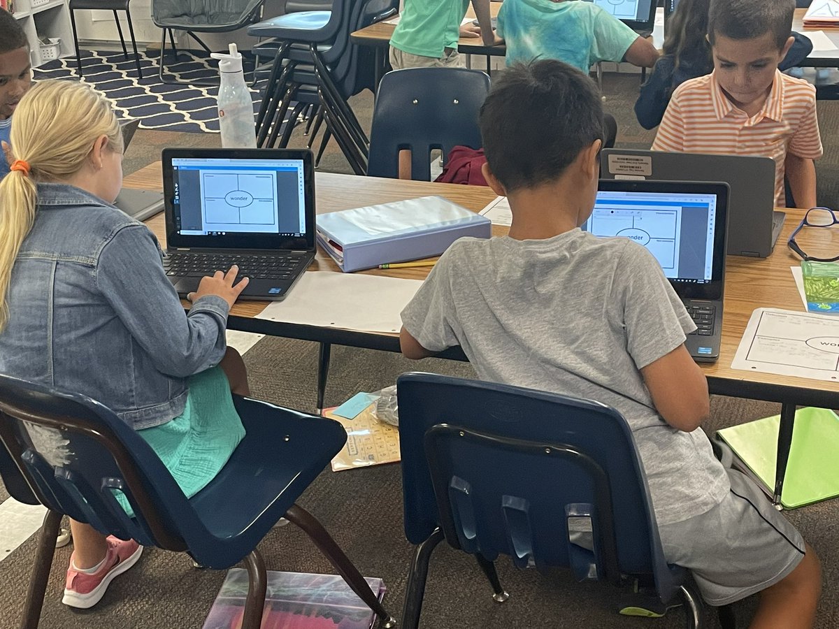 What does it mean to wonder? 3rd 🎯 students using <a href="/LumioSocial/">Lumio 💛</a> to collaborate on a Frayer map in small groups. Loved the opportunity to share ideas and work on this unit of inquiry together. <a href="/NESBraves/">Nickajack Elementary</a> <a href="/CobbAlp/">Cobb ALP</a> #lovetothinkhere