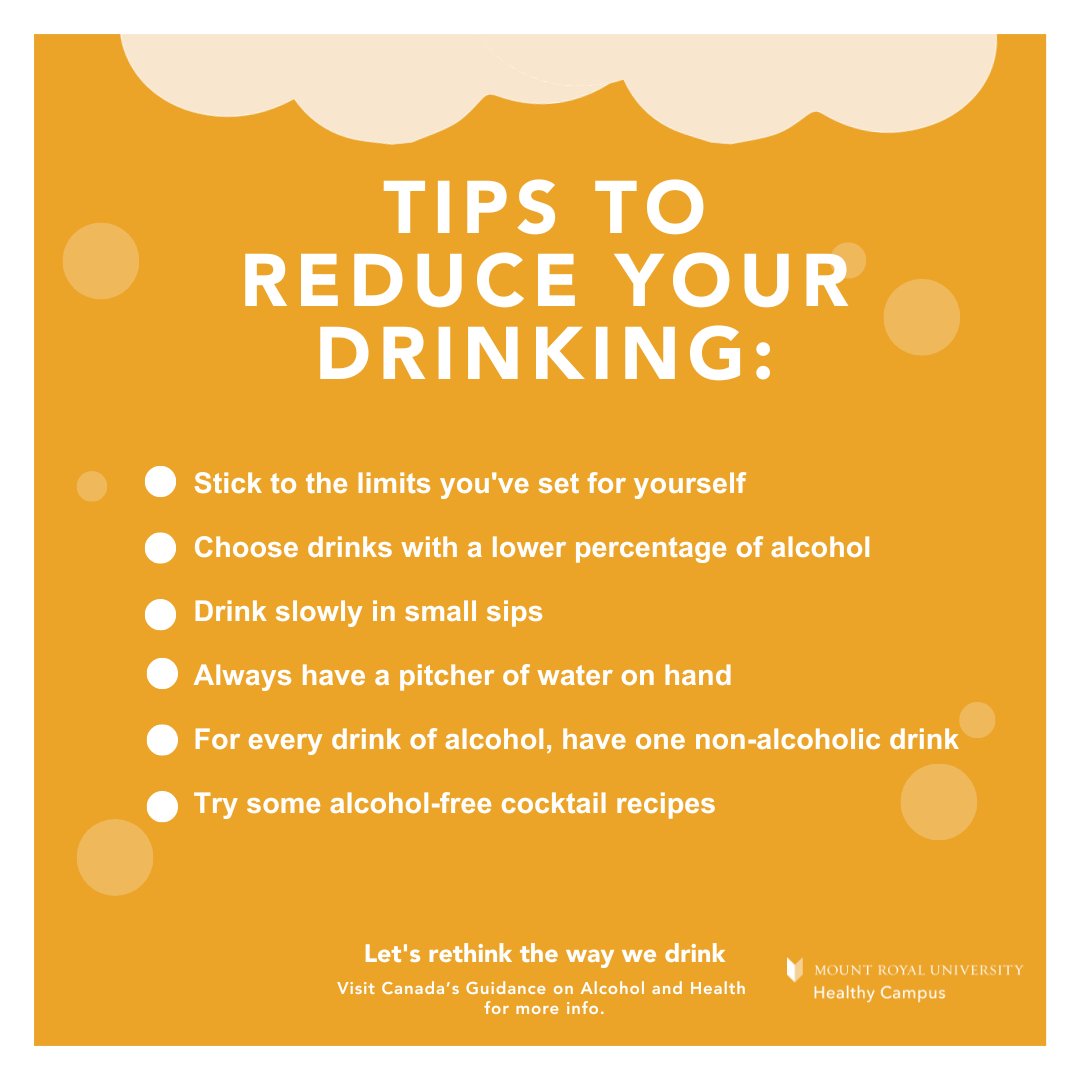 Today is National Sober Day. Let's raise a toast to healthier choices! 🌟 Here are some Tips to Reduce Your Drinking and embrace a life of clarity and well-being. #rethinkthewaywedrink

 #NationalSoberDay #HealthyChoices #Studentlife #livewell