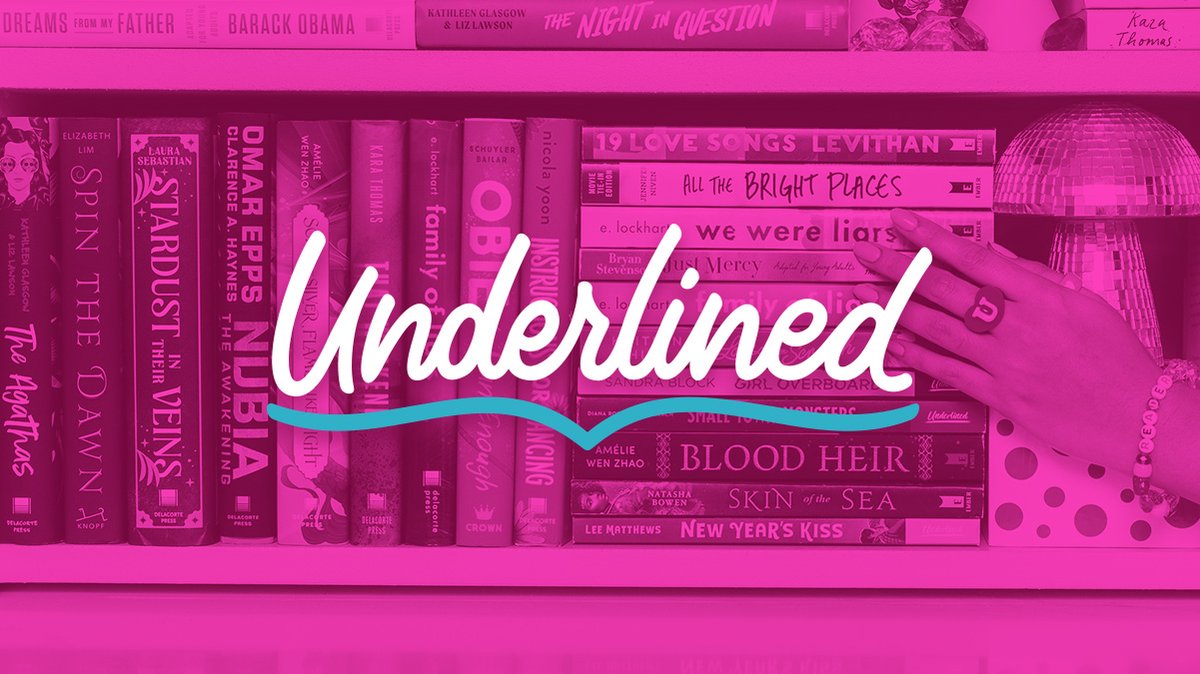 It's me. Hi. I'm the new Underlined. It's me. 💖

Talk about a glow up 💅 Head to our Instagram and website to check our new look (with the same books and authors you know and love): GetUnderlined.com