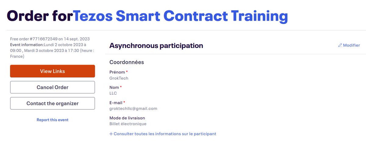GrokYourTech's tweet photo. Très magnifique! Very nice!

#Tezos #SmartContracts #Training 

October 2-3, 2023! https://t.co/G3dMULgUKQ
