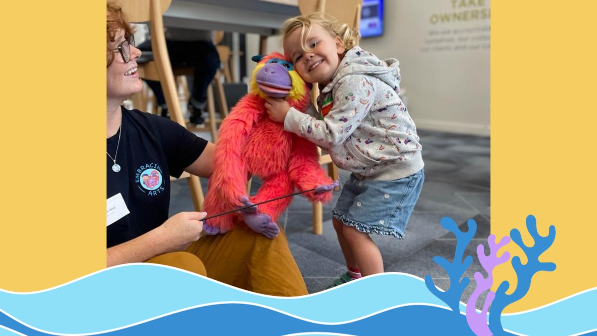 The party team had a blast with <a href="/deluxe1915/">Deluxe</a> at their Family Event.
🐠Exploring 'Under the Sea' with our #inclusive sensory party!🎈
Discover more about our sensory parties, designed to be accessible and inclusive to children with complex needs➡️ embracingarts.org.uk/parties