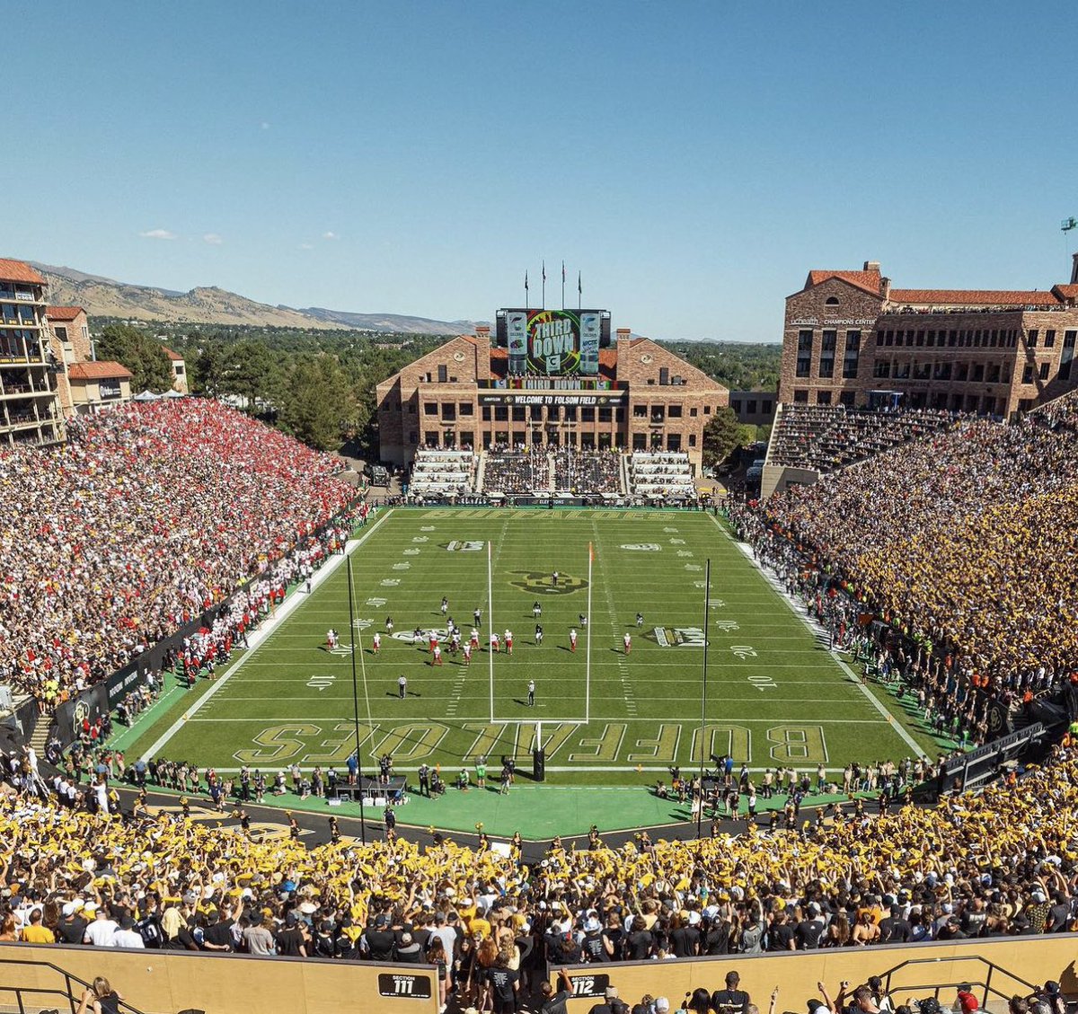 Colorado now has the highest average ticket price in the country ($517) 

 Overtaking Ohio State (Via: <a href="/FOS/">Front Office Sports</a> )