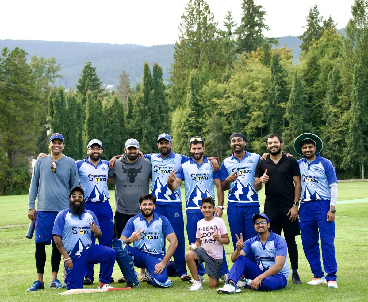 Great day out for the club at West Vancouver on Sunday! 

Squamish were chasing 211 runs and put in a valiant effort to score 150 all out!

#squamishcricketclub #cricket #cricketcanada🇨🇦 #bcmcl #westvancouver #squamishcricket