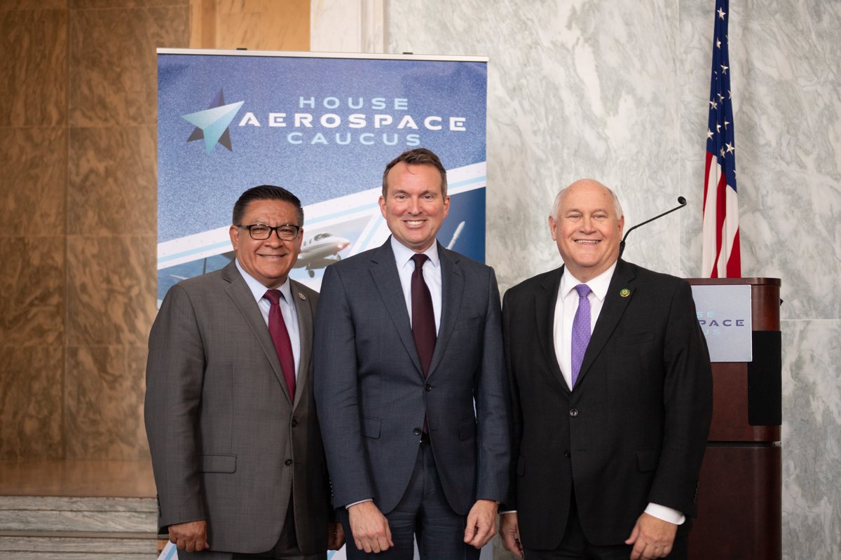 It’s #NationalAerospaceWeek! 

As the Co-Chair of the House Aerospace Caucus, I’m proud to help celebrate more than 120 years of innovation and achievement of our aerospace pioneers, which have led the world from the Wright Brothers to the final frontiers of deep space.