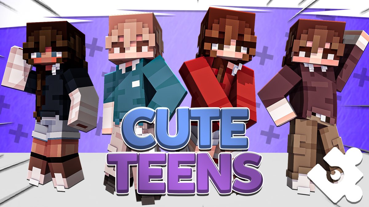 Mia_Studios's tweet image. This unique pack contains super cute teen skins, customize your gameplay and be the coolest! 🐰♥️

- 12 skins!
