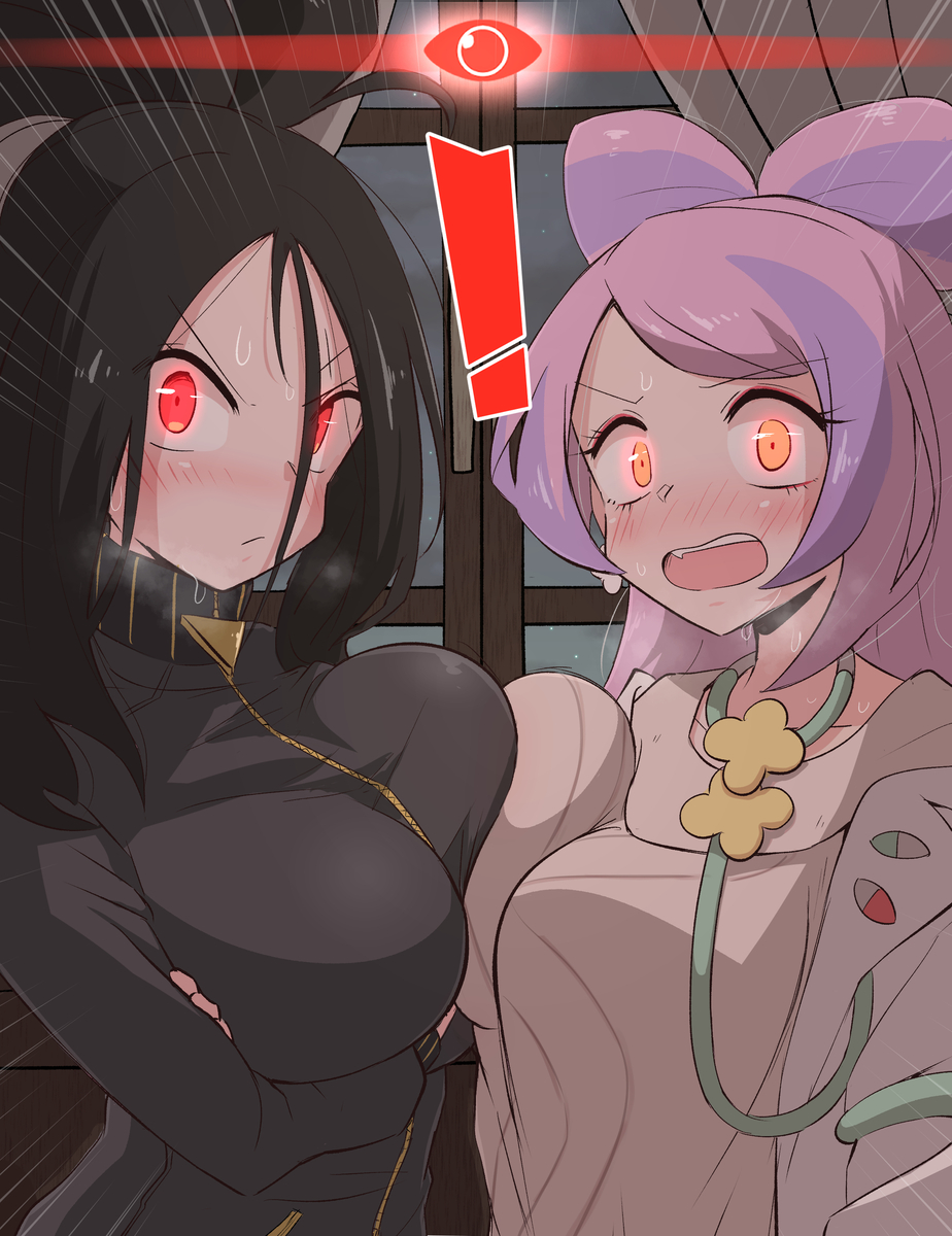 WaifuZodiac's tweet photo. Miriam and Dendra from Pokemon
Source:https://t.co/htbBIckgff https://t.co/79Z1kUiQA5
