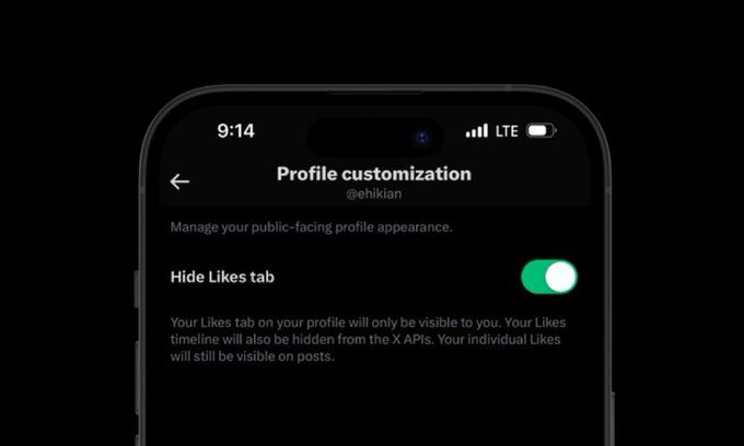 JUST IN - X (Twitter) now lets you hide your 'likes' but Elon Musk recommends keeping them open