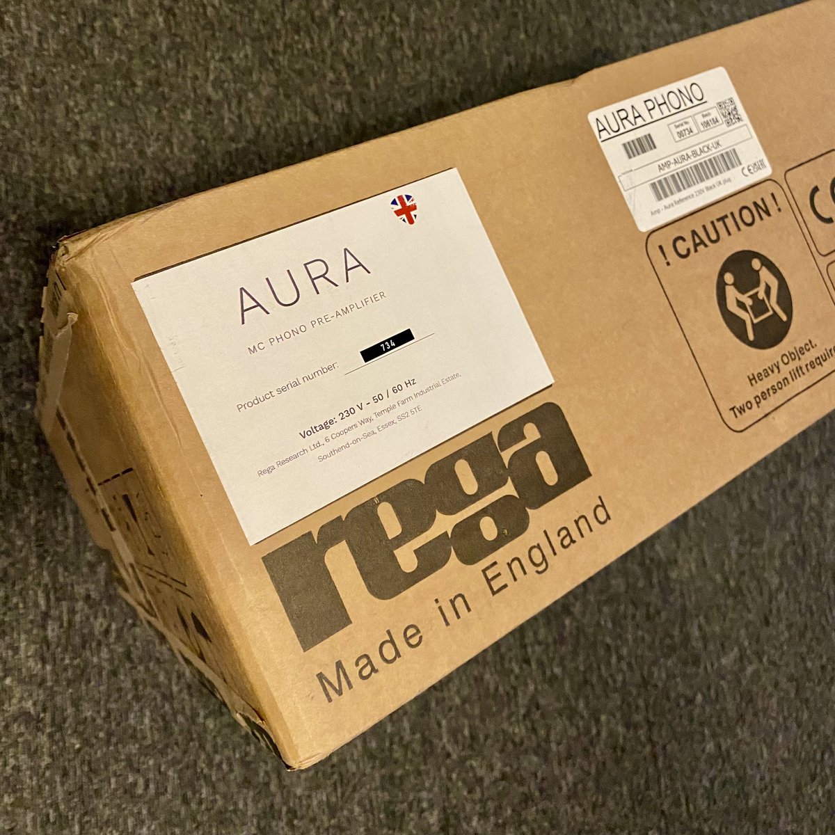 vinylgrooveaud's tweet photo. In a word…. WOW! Straight out of the box our shiny new demo @RegaResearch #RegaAura #Reference #PhonoPreAmp is sounding pretty damn amazing…. & it’s not even run yet!! After much deliberation I christened with #JeffTweedy’s #togetheratlast album. It could be a late one tonight! https://t.co/lxEz7UY5R2