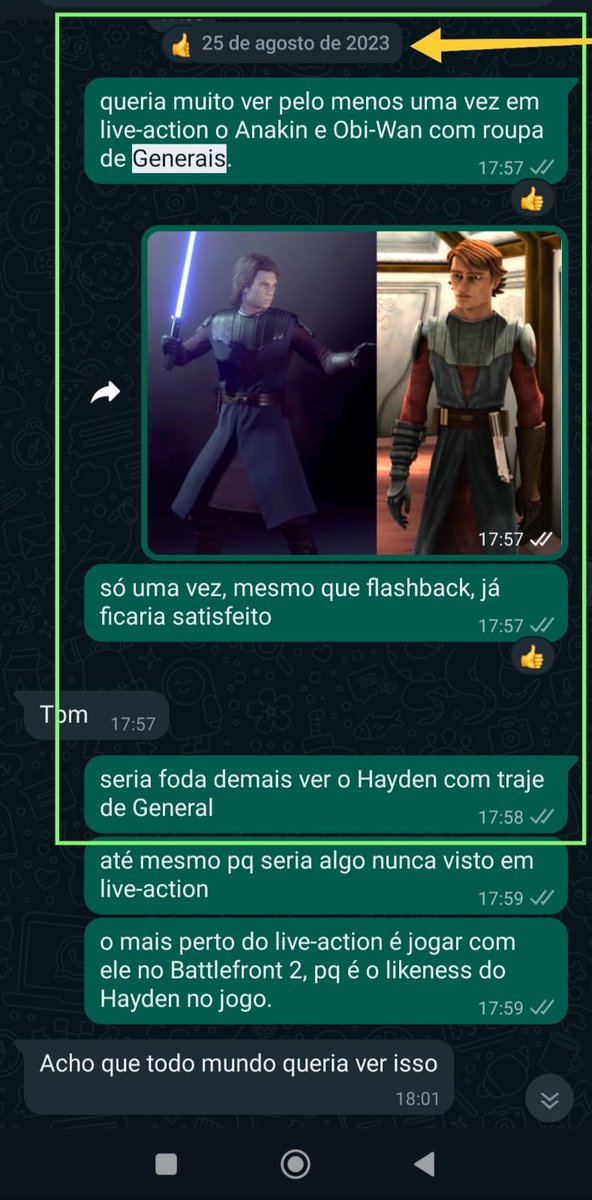 Beardtastic77's tweet photo. Muito obrigado @dave_filoni , você realmente entende os fãs de Star Wars. Serei eternamente grato por esse momento. May the Force Be With You Always! @AhsokaOfficial #Ahsoka #GeneralSkywalker #Anakin #StarWars https://t.co/LTtSLtAevf