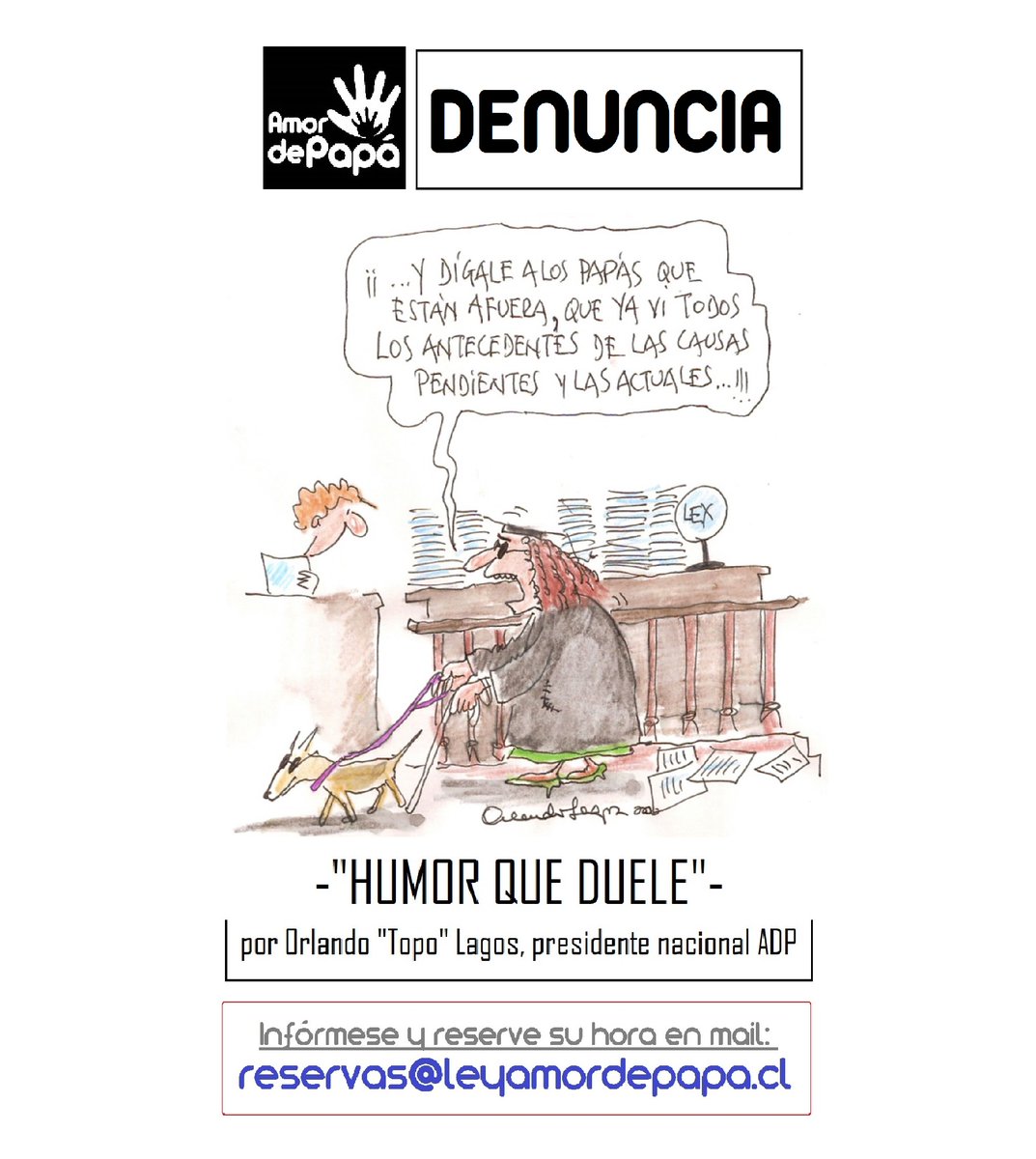 AmordePapa's tweet photo. Así también DENUNCIAMOS el accionar de muchas JUEZAS  de familia superficiales y negligentes en contra de los buenos papás que quieren  una relación normal y sana con sus hijos

AQUÍ EL LINK: https://t.co/6tTGfRGM9m de la afamada sección de @topolagos 

¡VAMOS CON TODO! https://t.co/iDWWEyNUHX