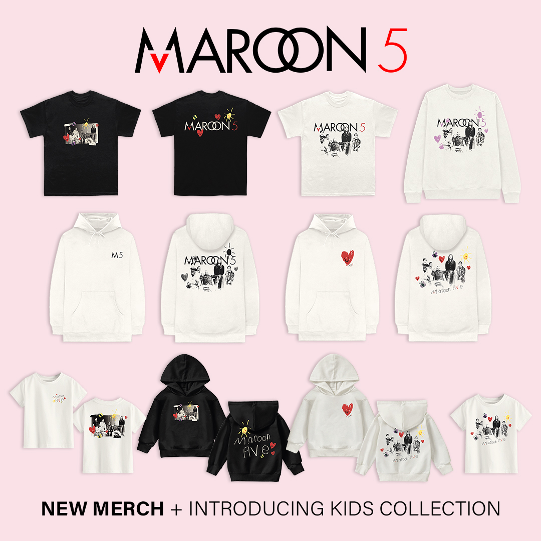 Maroon 5 (@maroon5) on Twitter photo NEW MERCH + KIDS COLLECTION π¨
maroon5.store NEW MERCH + KIDS COLLECTION π¨
maroon5.store