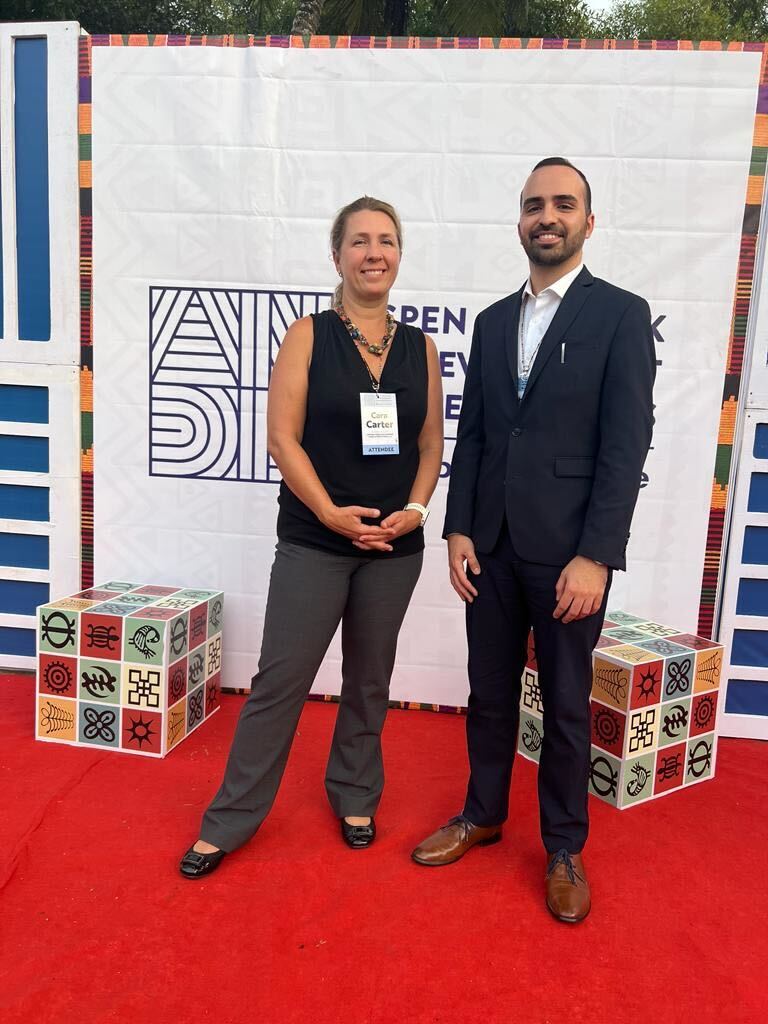 This week, our Director, Cara Carter and Senior Researcher, Ghazi Ghazi attended the <a href="/AspenInstitute/">The Aspen Institute</a>'s annual ANDE conference in Accra, Ghana. We presented a roundtable in collaboration with <a href="/TonyElumeluFDN/">The Tony Elumelu Foundation</a> on "Lessons Learned: Measuring Progress Toward SDGs."