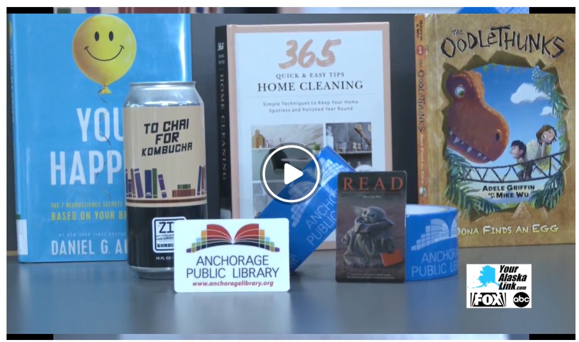 anchlibrary's tweet image. Thanks to @YourAlaskaLink for the #907LibraryLove! So many great patron stories sharing how they use their library card and how we're celebrating #LibraryCardSignUpMonth. Time is running out to get your APL duct tape for new account signups. Info at 
bit.ly/YourAlaskaLink…