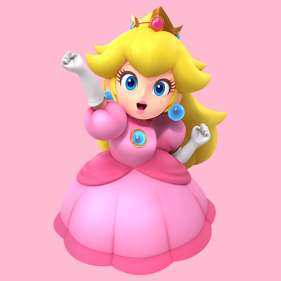pichitime's tweet photo. Peach's new render for Super Mario RPG! https://t.co/pZFml8mYMK