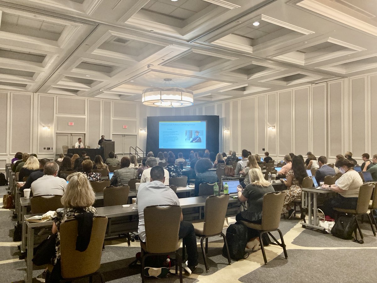 RELMidwest's tweet photo. Last month, @RELMidwest MESA partnership leads presented at the @EdNCES #STATSDC23 Data Conference. They discussed successes and challenges in using data to identify #equity gaps in education. Learn more about our recent work in Ohio. https://t.co/S4GFIoIMFT #DataUse https://t.co/VNNtB7iUMv