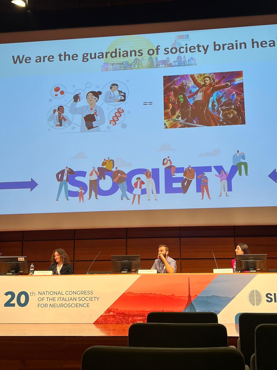 giegiani's tweet photo. It was a great pleasure to organize the #phdmeeting in #neuroscience 🧠 today in Turin, Italy!

With my colleague @anna_caretto at @unito and the rest of #SINS Youth Committee https://t.co/YeehN4qRDS