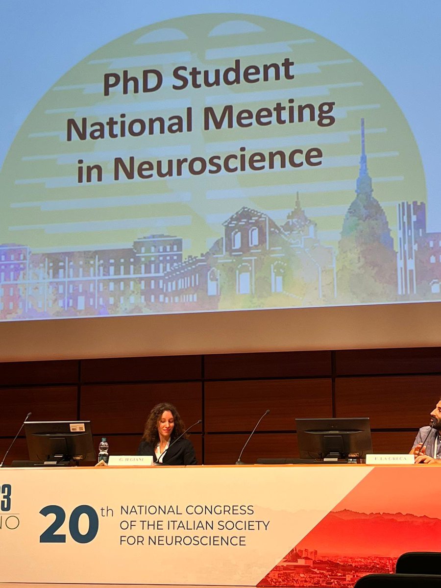 giegiani's tweet photo. It was a great pleasure to organize the #phdmeeting in #neuroscience 🧠 today in Turin, Italy!

With my colleague @anna_caretto at @unito and the rest of #SINS Youth Committee https://t.co/YeehN4qRDS