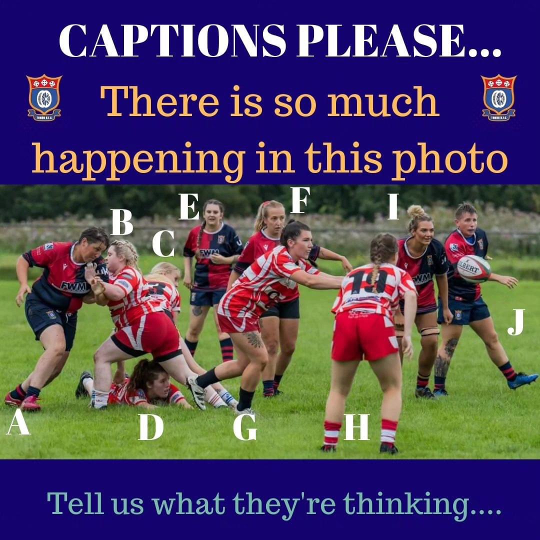 TCLRFC's tweet photo. Love our team so much and I could look at this photo all day! Thank you @sophie_grenfell9 and to @emlynladiesrfc, it's like a modern piece of art. Captions please.....

Anything inappropriate will be deleted.

#captionsplease #somuchgoingon #greatphoto 
#adayinthelifeof #bekind https://t.co/j6HOD4CI29