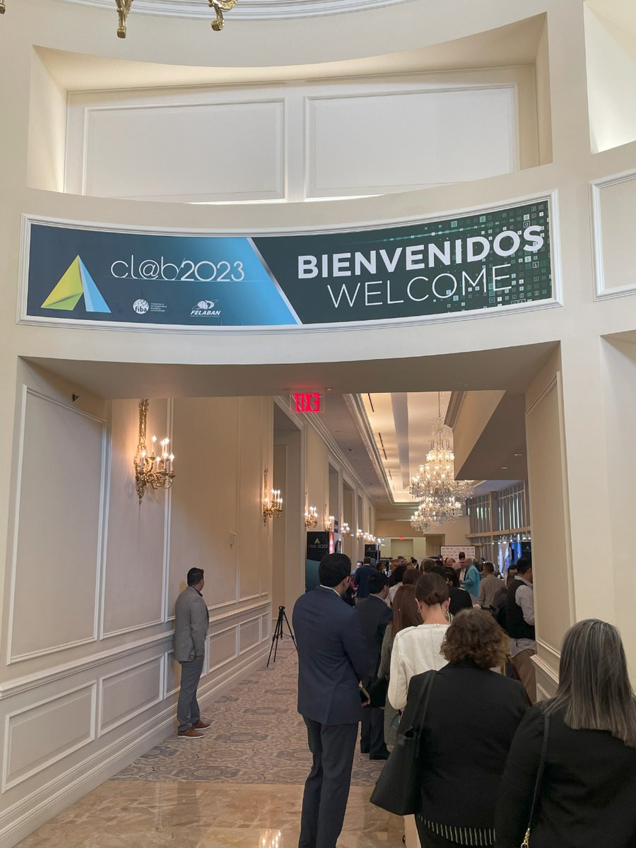 global_suite's tweet photo. Día 2 en el #CLAB2023: Continuamos compartiendo una excelente jornada de conferencias, reuniones, networking y novedades del mercado. Reforzamos nuestro compromiso por acompañar a este sector en su objetivo de #innovacióntecnológica y #ciberseguridad con nuestra solución de #GRC. https://t.co/xE5t787qVD