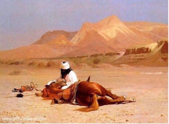 mnaw7's tweet photo. ومن الحب ماقتل 

يقول الأصمعي :

مررتُ ذات يوم على صخرة في الحجاز فوجدت مكتوب عليها بيت من الشعر وكان من عادة العرب أنهم يردون على الشعر بشعر آخر وكان مكتوب على الصخرة :

أيا معشر العشاق بالله خبروا
إذا حل عشق بالفتى كيف يصنعُ

فكتب تحتها  :

يداري هواه ثم يكتم سره 
ويخشع في كل الأمور ويخضعُ

(قدم للشاب نصيحة أن يحاول نسيان الفتاة التي أحبها)
وفي اليوم الثاني مر الأصمعي ووجد العاشق قد رد بالبيت  فكتب  :

وكيف يداري والهوى قاتل الفتى 
وفي كل يوم قلبه يتجرعُ

فكتب  الأصمعي :

إذا لم يجد صبراً لكتمان أمرِه 
فليس له سوى الموت ينفعُ

وفي اليوم الثالث وجد شاب ملقى تحت حجر  ميتاً وقد كتب قبل ان يموت :

سمعنا وأطعنا ثم متنا فبلغوا 
سلامي إلى من كان للوصل يمنعُ
 هنيئأً لأرباب النعيم نعيمهم 
وللعاشق المسكـين ما يتجرع

نقلها لكم X :  مناور عيد  سليمان بتصرف من كتاب : نوادر العُشَّاق