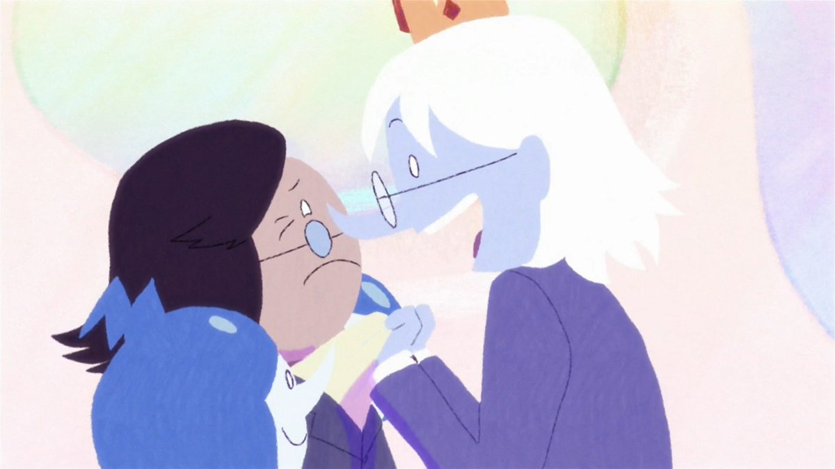 cavehag's tweet photo. FIONNA AND CAKE SPOILERS

I WAS GOING TO SAY. CAN I SAY SOMETHING. AND THEN THEY SAID IT 😭😭😭😭😭 https://t.co/aCtAeNr7Og