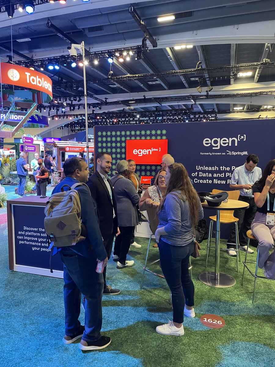 egeninc's tweet photo. It is your last chance to visit Egen at #DF23 Booth 1626! Stop by and learn how to unleash the power of data, AI, and actionable insights to empower people and deliver impact for the better. Meet with our team: https://t.co/1h3XqfltR4

#CreateNewPossibilities #SalesforcePartner https://t.co/8xQUTPHggu