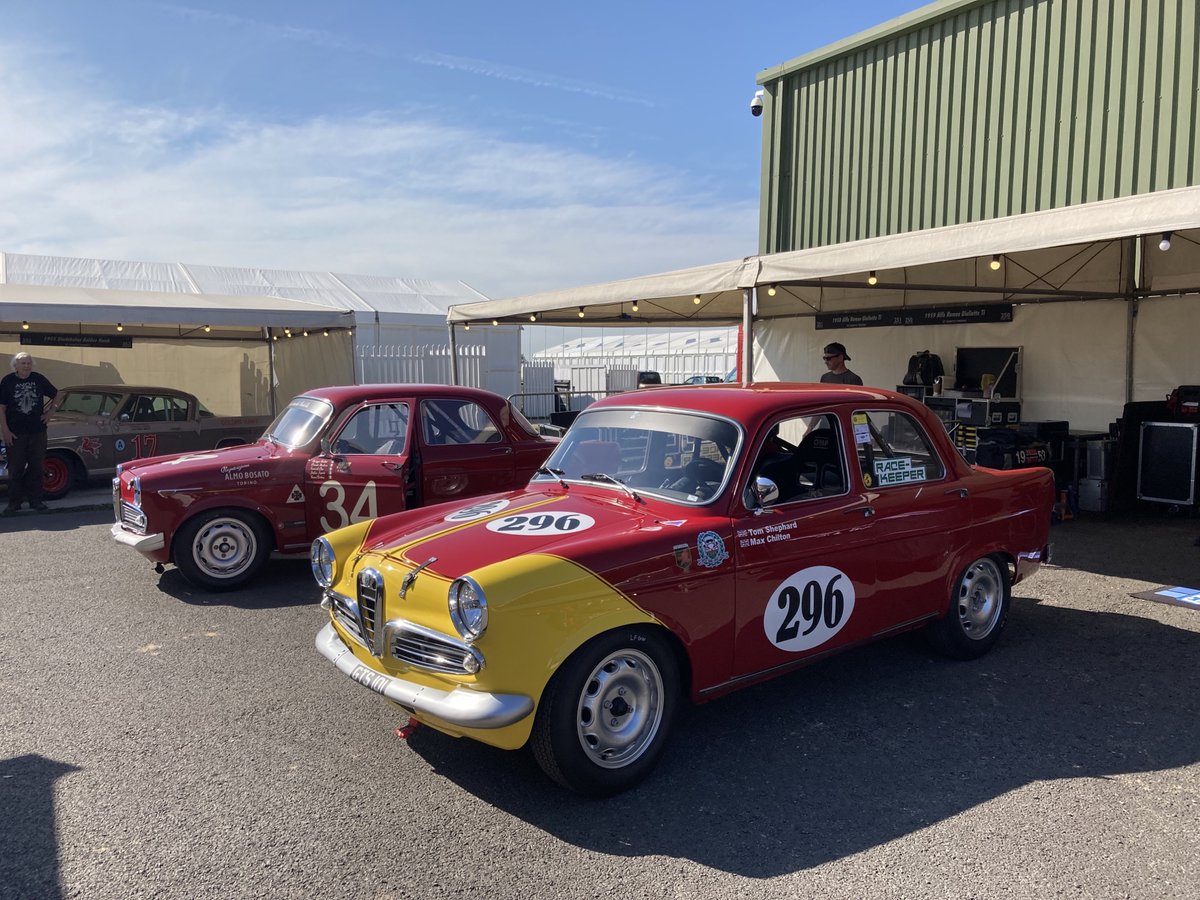 RaceKeeper's tweet image. GTS Motorsport team with Tom Shepherd and @maxchilton put their Road-Keeper equipped Alfa Romeo Gulietta to the test in the St. Mary's Trophy at last weekend at the @goodwoodrevival.

Stay tuned for video.

#alpharomeo
#goodwoodrevival 
#racekeeper
#roadkeeper
#vintageracing