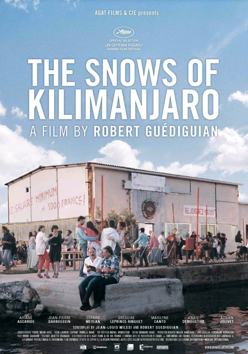 filmes_e_filmes's tweet photo. Dica de filme para hoje!🎬🔥
Acabou de chegar no catálogo da @R_Imovision o ótimo drama francês "The Snows of Kilimanjaro", dirigido por Robert Guédiguian e com nomes como Ariane Ascaride, Gérard Meylan, Pierre Niney e Jean-Pierre Darroussin no elenco.
#thesnowsofkilimanjaro https://t.co/5ePMewbyvj