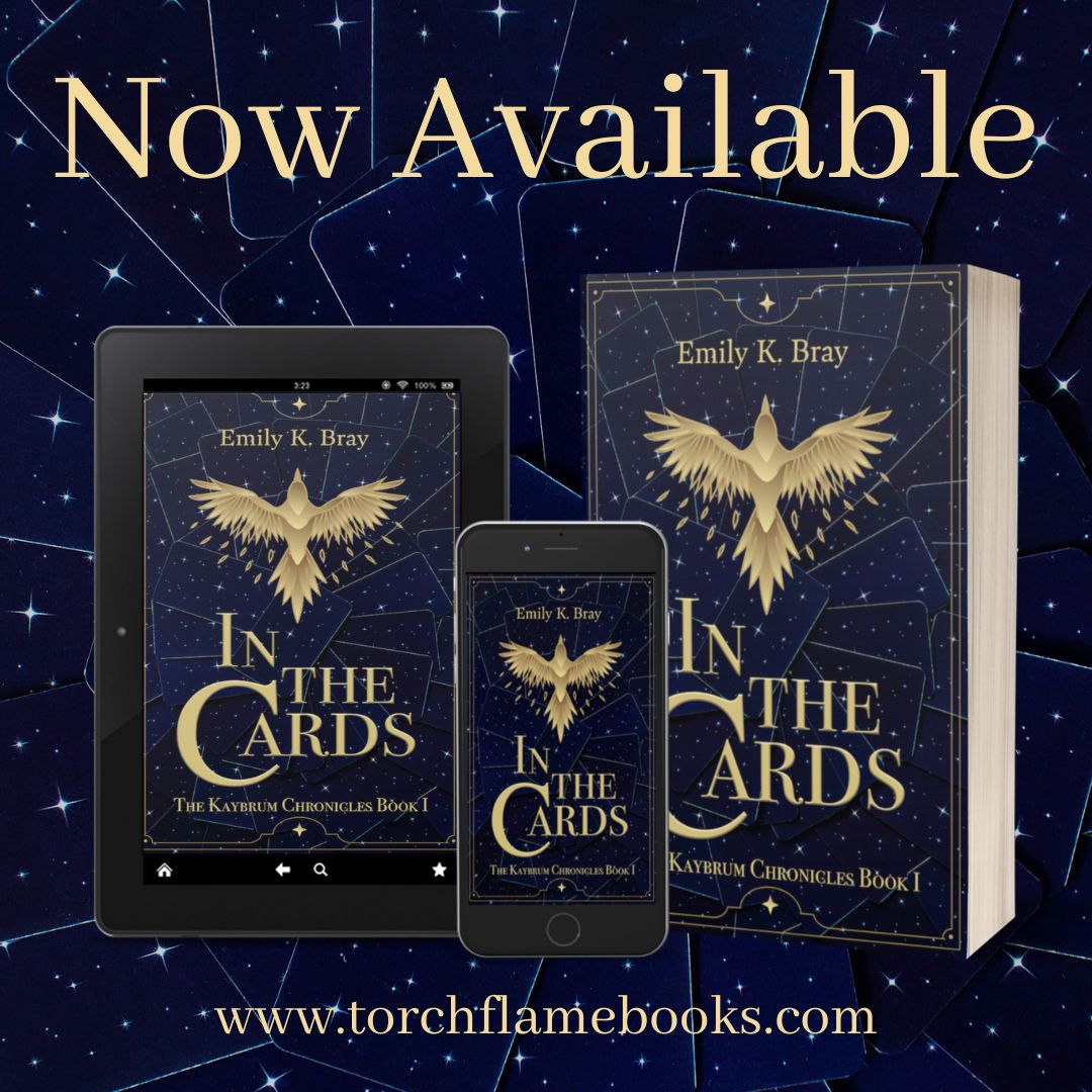 LMpublishing's tweet photo. Happy Book Birthday to IN THE CARDS by Emily K. Bray!
We're thrilled to have this fun and timely YA Fantasy hit shelves!
Check it out: https://t.co/8qjmU5bHL9
#inthecards #emilykbray #yafantasybooks #yafantasyreads #fantasytbr #tbrpile #bookbirthday #releaseday https://t.co/v9D4CS7qnP