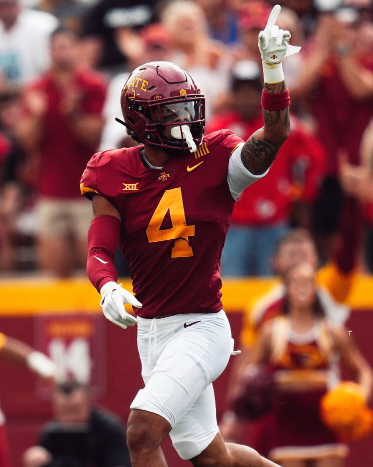 Iowa State Safety Jeremiah Cooper this season: 🌪 91.2 Coverage Snaps 🌪 Zero TDs Allowed 🌪 3 Interceptions 🌪 5.3 Passer Rating Allowed