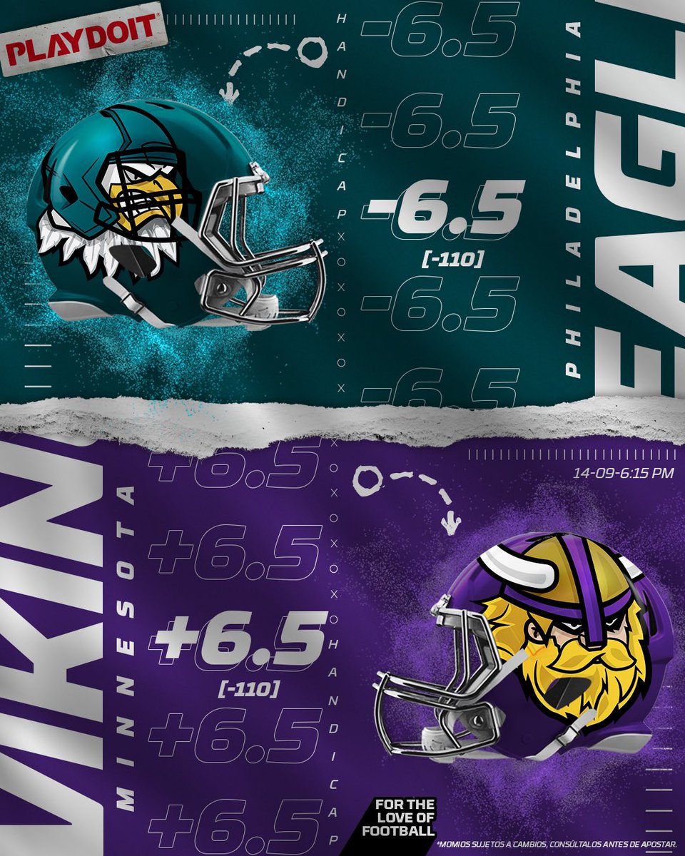 🫵🏼 No es #ViernesDeBonosPlaydoit peeeero hay #TNFPlaydoit 👋🏼

🎟Se van 5️⃣ bonos de $1,000 al azar. 

Para ser elegible, solo tienen que:

1) Dar 🔁 RT a este Tuit.

2) Comentar con el HT #TNFPlaydoit y decir quién gana hoy. 

3) Seguirnos 🫶🏻