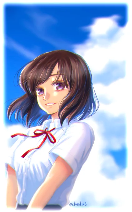 君と夏の青