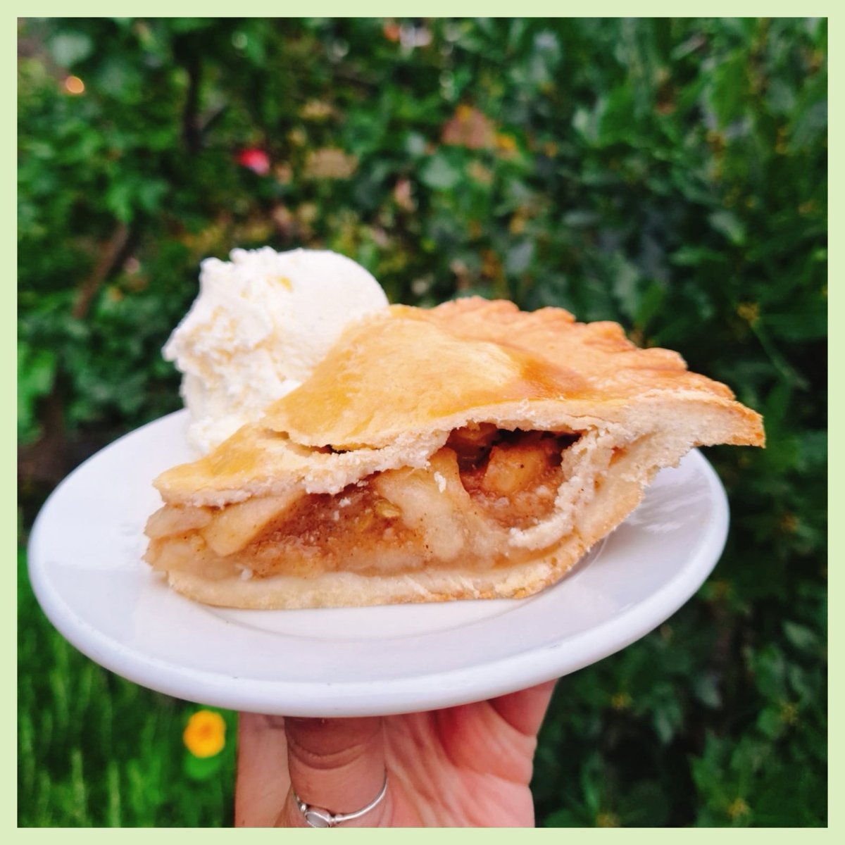 Free State Kitchen (@fsk_liverpool) on Twitter photo Home grown Apple Pie with <a href="/CheshireFarm1/">Cheshire Farm Ice Cream</a> back on the specials! With beautiful apples from the FSK garden π π Home grown Apple Pie with <a href="/CheshireFarm1/">Cheshire Farm Ice Cream</a> back on the specials! With beautiful apples from the FSK garden π π