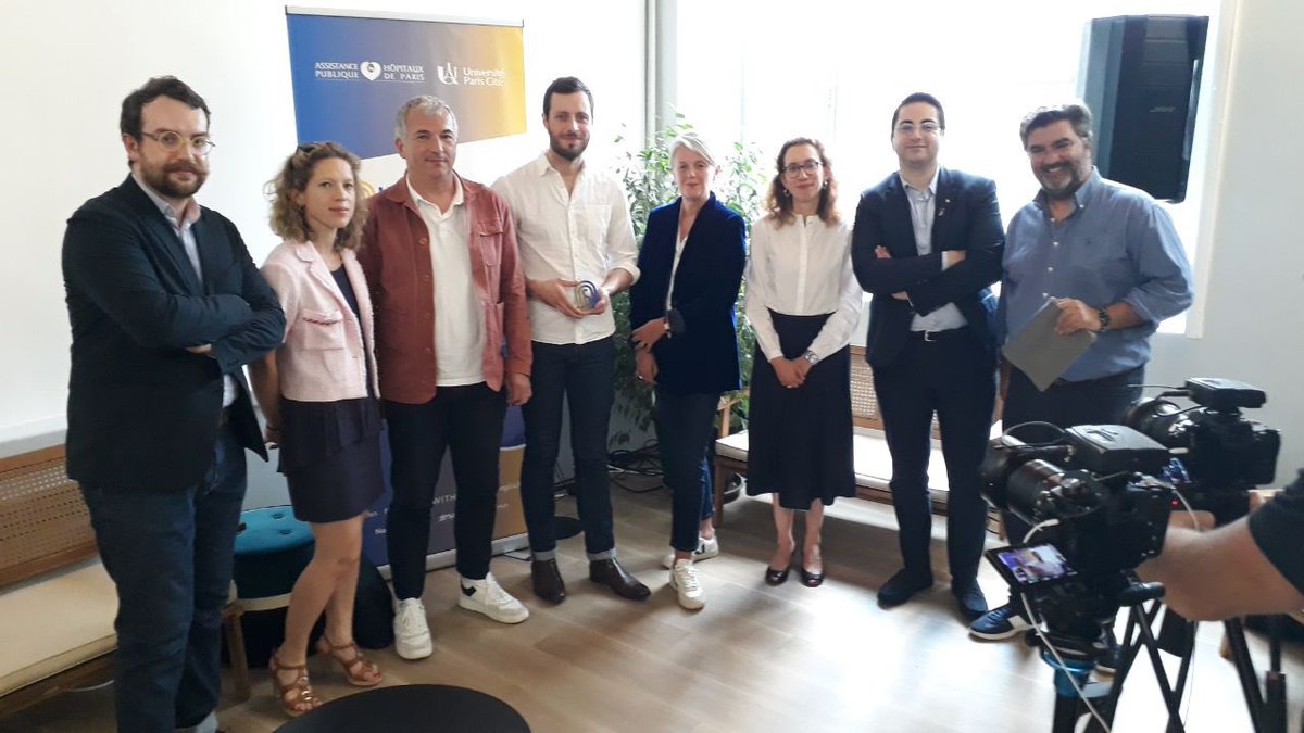 👏 aux lauréats de l’Agora du soin digital <a href="/hoteldieu/">hoteldieu</a> @aphp
🏆« Intelligence artificielle » : Matricis.ai
🏆« Parcours de soins et applis patients » : Vascu.org
🏆 « Applications mobiles pour les professionnels de santé » : <a href="/juisci/">JUISCI | Medical Discovery App | Med Community</a>
#AgoraDuSoinDigital