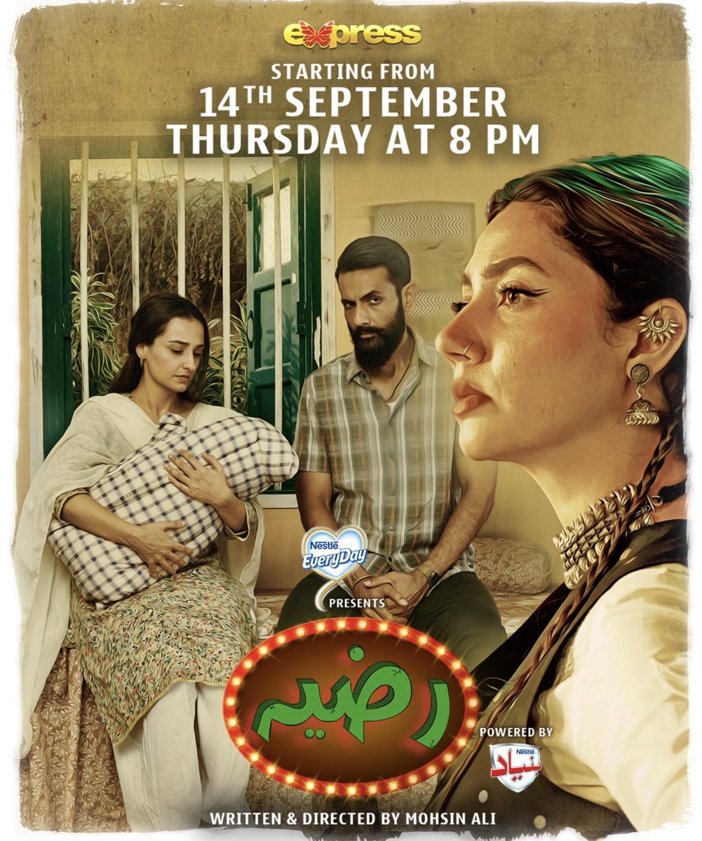 #Razia One word - SPECTACULAR!! Brilliantly told, Razia is the story of not just one girl but million others. <a href="/TheMahiraKhan/">Mahira Khan</a> Uff Kamaaaaal kar diya! <a href="/mohibmirza/">Mohib Mirza</a> 👏🏼 👏🏼 <a href="/Express_Ent/">ExpressEntertainment</a> Thank You for raising the bar with such stories ! #mahirakhan