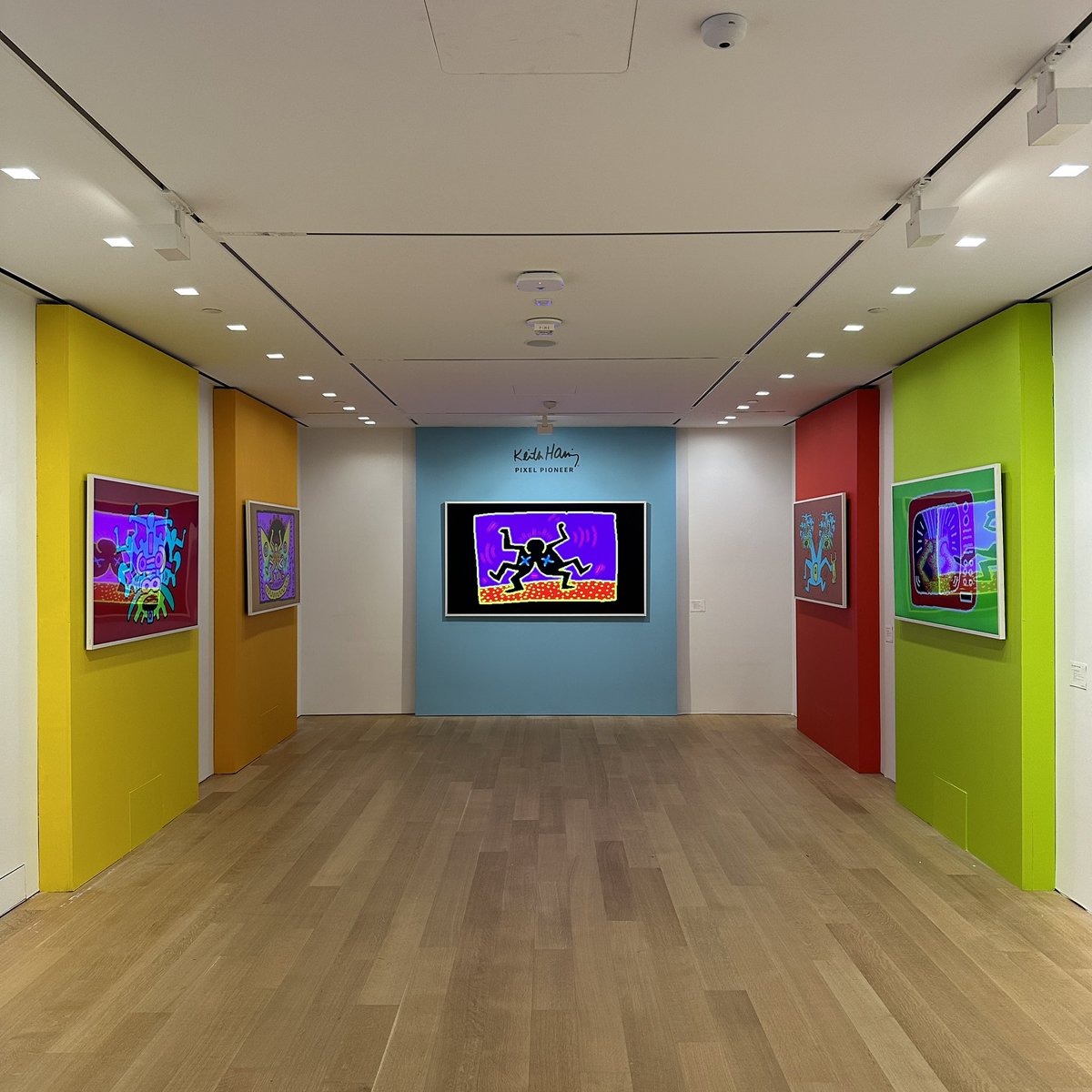 sebastianss527's tweet photo. KEITH HARING: PIXEL PIONEER on view @ChristiesInc rockefeller center through 19 sept - was so much fun conceptualizing and bringing this exhibition to life! https://t.co/hW5JBhtj3S