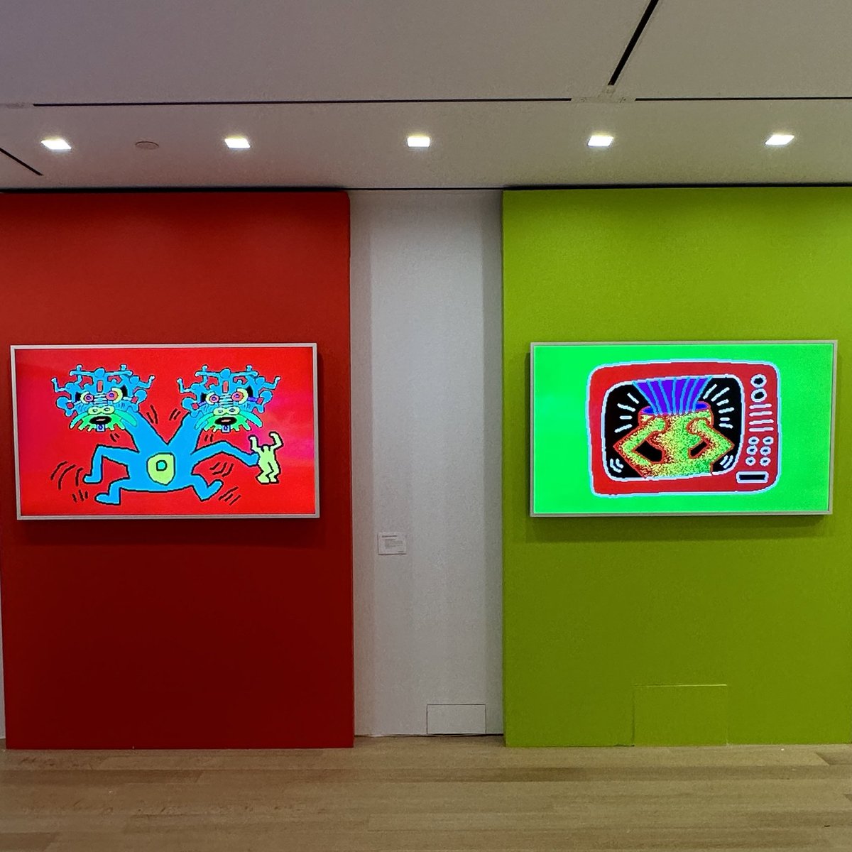 sebastianss527's tweet photo. KEITH HARING: PIXEL PIONEER on view @ChristiesInc rockefeller center through 19 sept - was so much fun conceptualizing and bringing this exhibition to life! https://t.co/hW5JBhtj3S