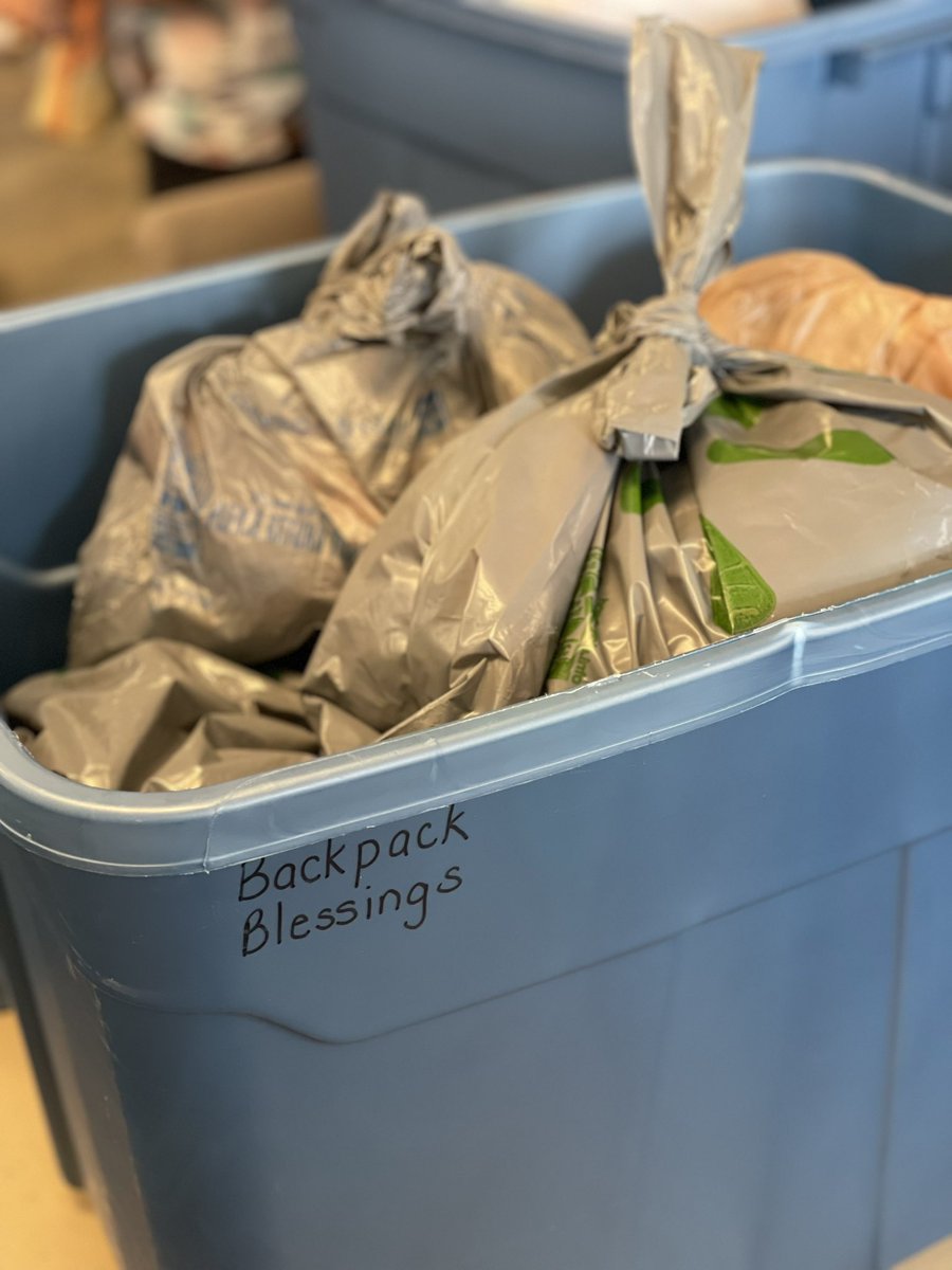 RhondaRRhodes's tweet photo. Leadership is stewardship! As part of our #GlobalDayofService, @timcushman , @jamiespinks and I helped with #BackPackBlessings and made special deliveries in @gcschools ! Honor to serve @TheLeaderinMe ! https://t.co/jkLUlLVhcl