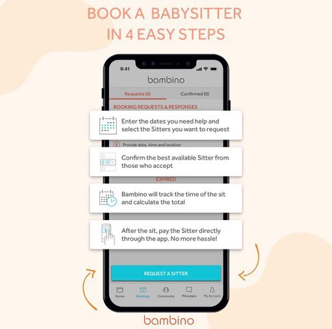 Hosp_PTA's tweet photo. 📣 SPONSOR SHOUTOUT! @bambinositters 

Need a weekend sitter? Bambino can help you find local sitters recommended by your friends and neighbors! #community #babysitter #datenight https://t.co/p3h7jFjH6t