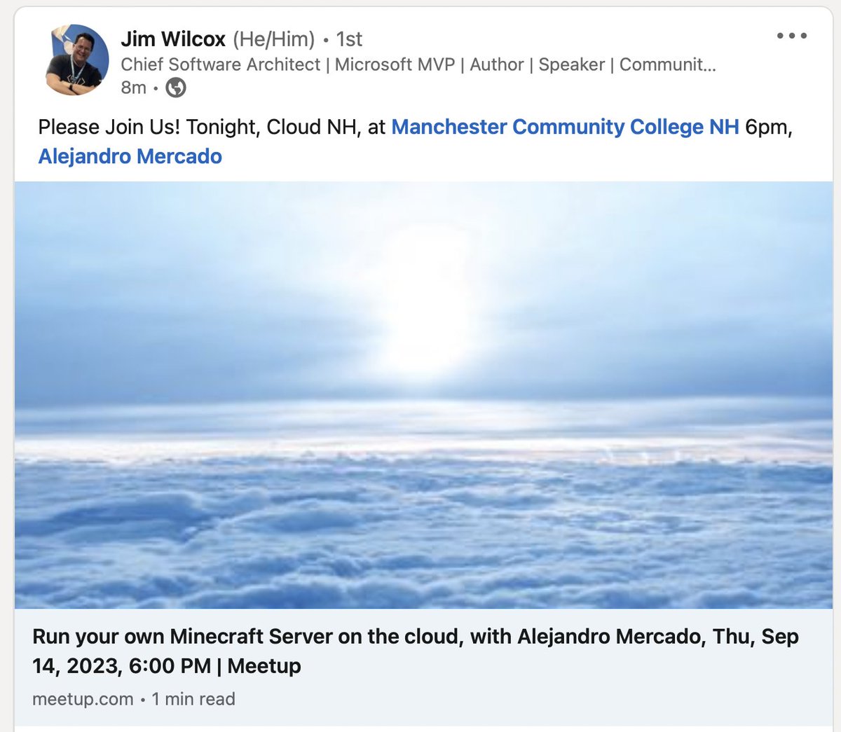 alexmarket's tweet image. See you there! #DevOpsWorld @NHCodeCamp