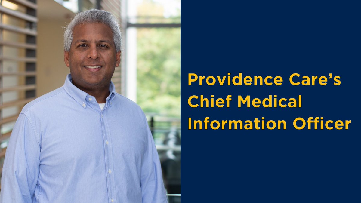 Congratulations to Dr. Jean Mathews being appointed as Providence Care’s Chief Medical Information Officer. Dr. Mathews will serve as the physician leader for clinical informatics throughout the organization. KUDOS! 
<a href="/KingstonHSC/">KingstonHSC</a> 
<a href="/providence_care/">Providence Care</a> 
<a href="/JeanJMathews/">Jean Jacob Mathews</a> 
<a href="/smith_chris12/">Chris Smith</a>