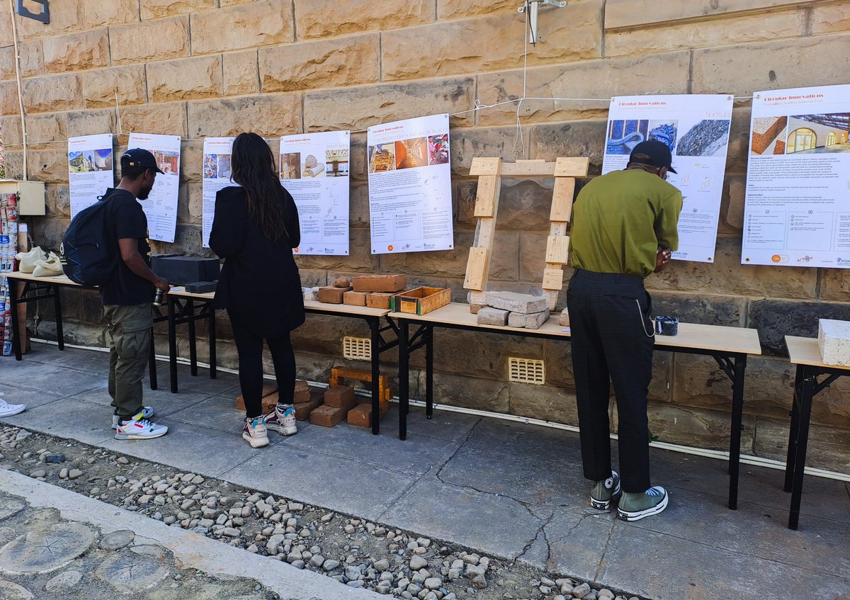 Circular Innovation Expo at Alliance Française with the intention to empower local researchers, enhance sustainability in construction and address climate change challenges. 

S/O <a href="/riseint_org/">rise international</a> 

#CircularInnovations #Lesotho